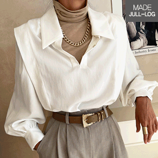 2499 Collared Long Sleeve Blouse
