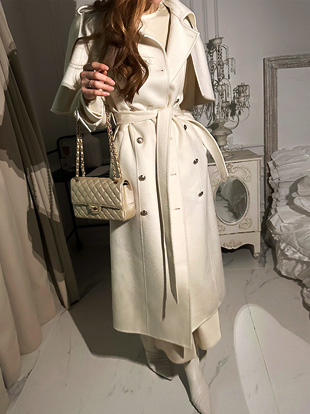 콘테프 지블링울핸드메이드코트