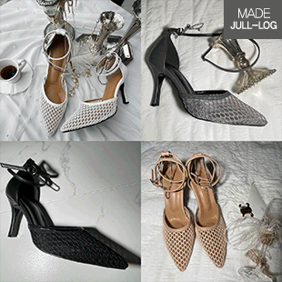 4312 Chain Strap Pointed Toe Sandals
