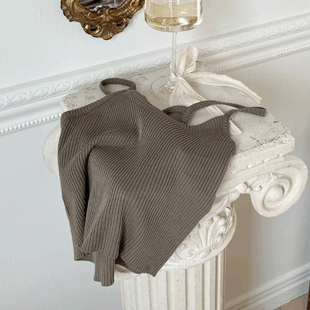 4321 Solid Tone Ribbed Cami