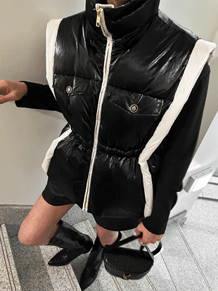 후페보 덕다운패딩베스트