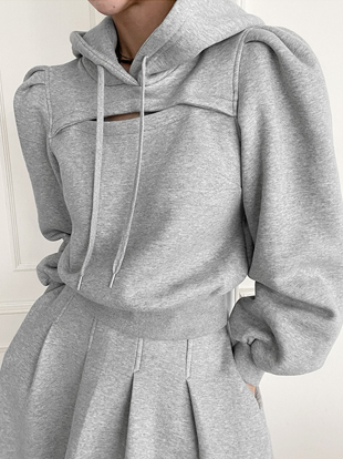 로셀트 앞트임기모후드티