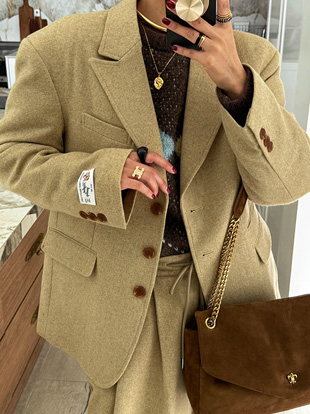 로게브 오버핏울자켓<br>