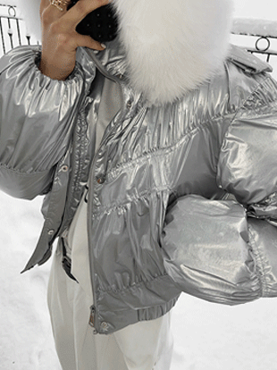 드벤크 폭스퍼후드덕다운패딩