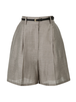 켈라도 벨트뒷밴딩숏팬츠