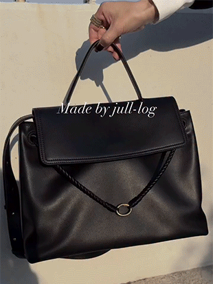 엔시브 소가죽토트백