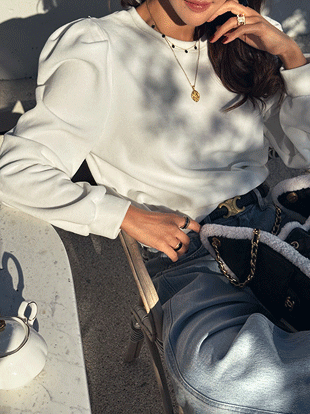 유키브 벨로아퍼프맨투맨