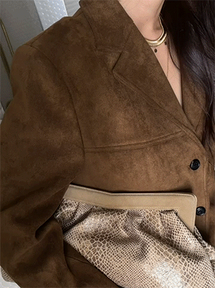 몬쿠벨 스웨이드자켓