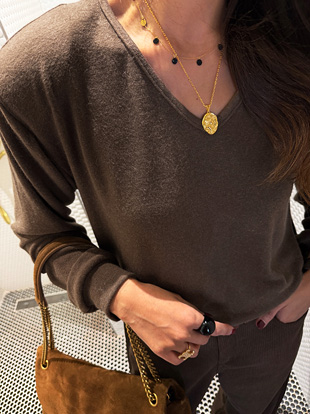 쿠센버 브이넥긴팔티