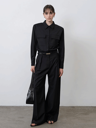 시오 와이드 슬랙스