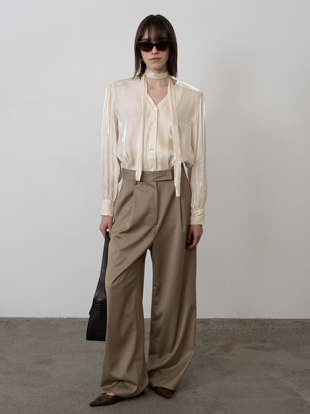 리오 세미 와이드 팬츠