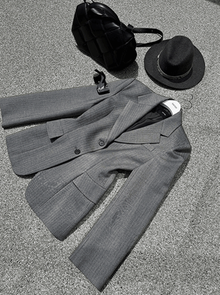 아워글래스 헤링본 자켓