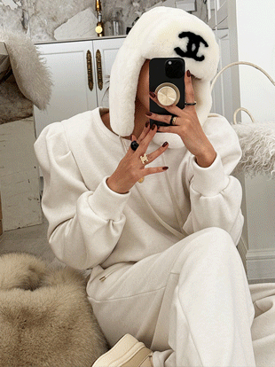 어브보 기모퍼프맨투맨