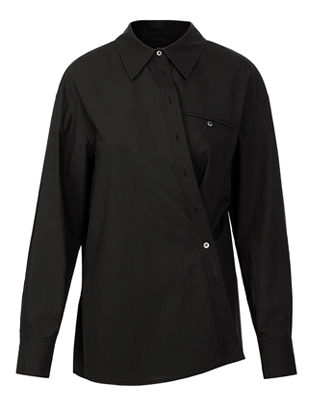 리우 랩 코튼 셔츠