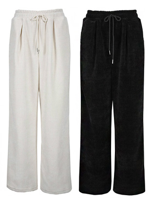 어루베 골덴밴딩팬츠