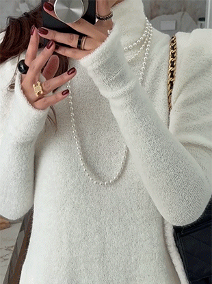 로문브 벨트폴라핸드워머원피스