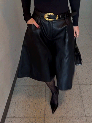 메호브 레더버뮤다팬츠