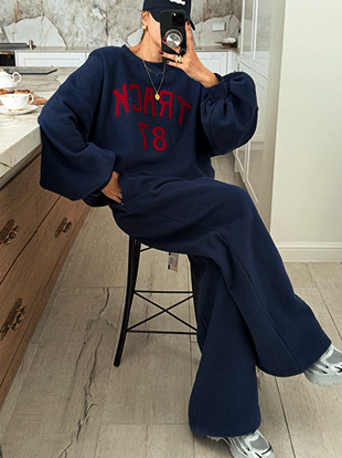 무바오 기모밴딩팬츠