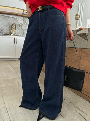 오데브 융기모데님팬츠