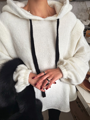 페킨브 박시후드티