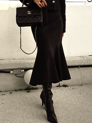 크덴브 머메이드스커트