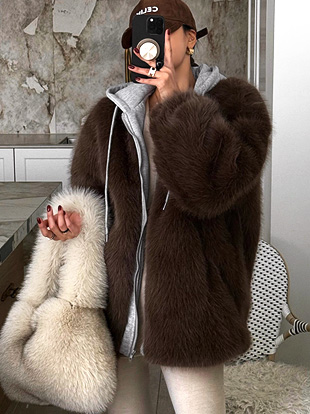 무토엔 후드레이어드퍼집업