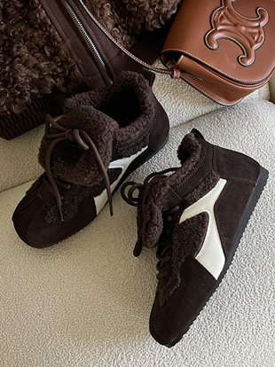 누크보 양털운동화