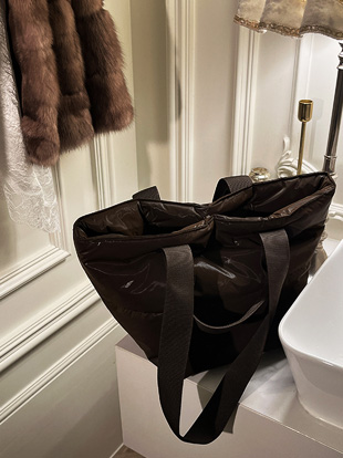 햄비드 패딩숄더백