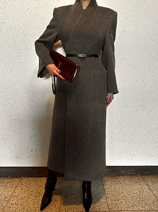 메슈픈 아워글라스코트원피스