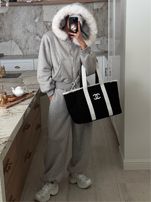 포솔브 안감양털밴딩투웨이팬츠