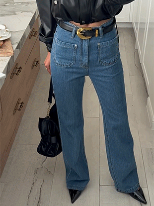 도바벨 포켓데님팬츠