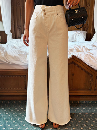 딜메르 하이웨스트와이드팬츠