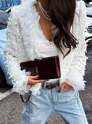 고비코 트위드자켓