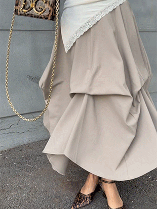 드젤프 드레이프스커트