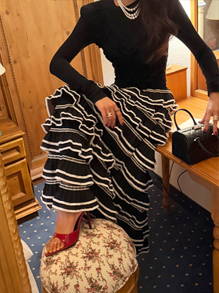 소텐드 밴딩캉캉스커트