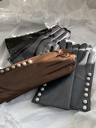 모이션 양피진주장갑