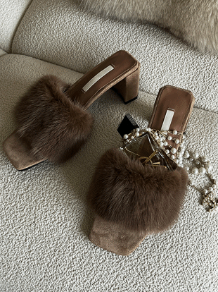 루다엔 스웨이드밍크뮬