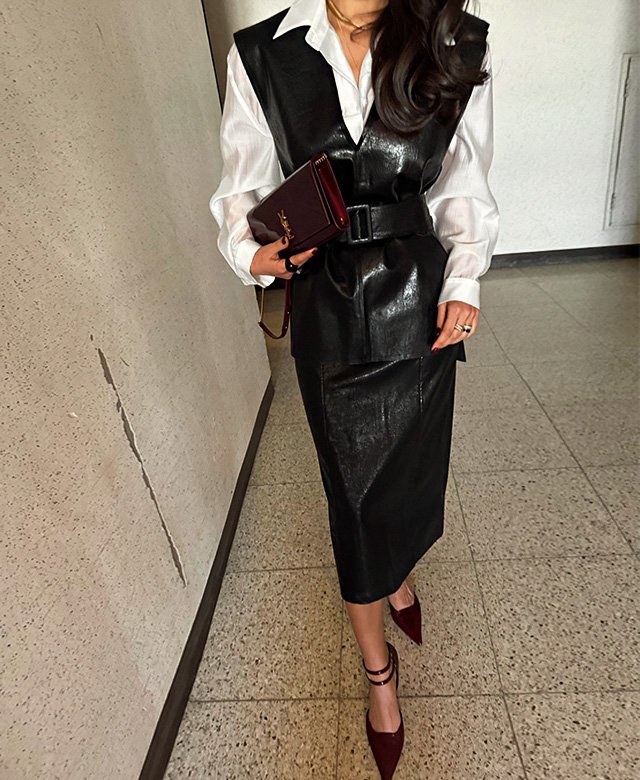 도쿠베 벨트레더베스트, 퍼멜프 레더스커트